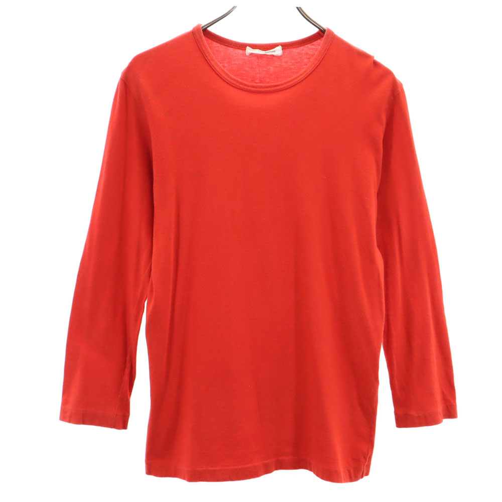 80s comme des garçons homme shirt COMME des GARCONS 1988年 80s vintage Long sleeve T-shirt Red Ron T