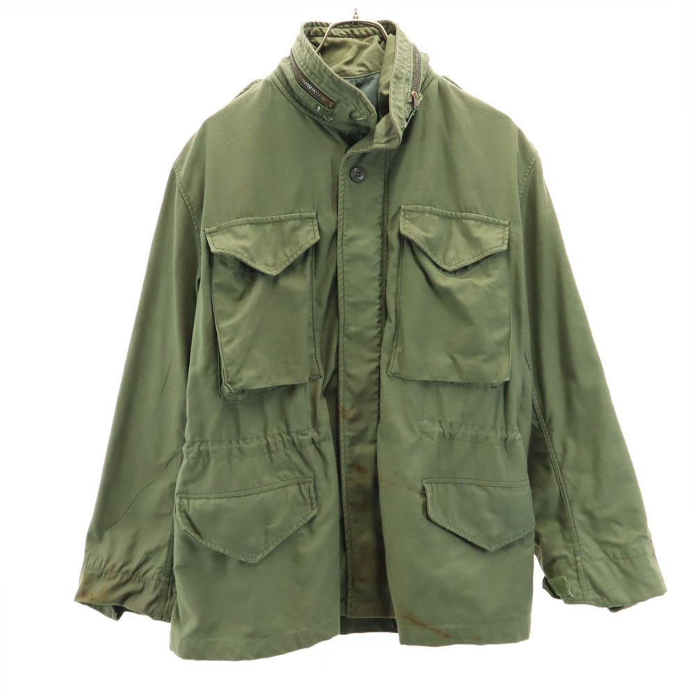 ジャケット・アウター 70s m65 good condition! US ARMY 70s DSA Vintage M65 Field jacket S khaki military