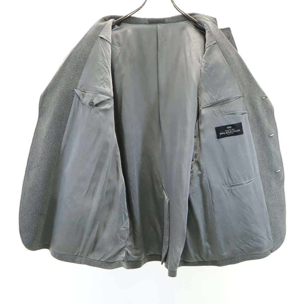 ジャケット・アウター 90s BALENCIAGA wool/silk iridescent coat BALENCIAGA 90s Old tailored jacket gray Men's | eBay