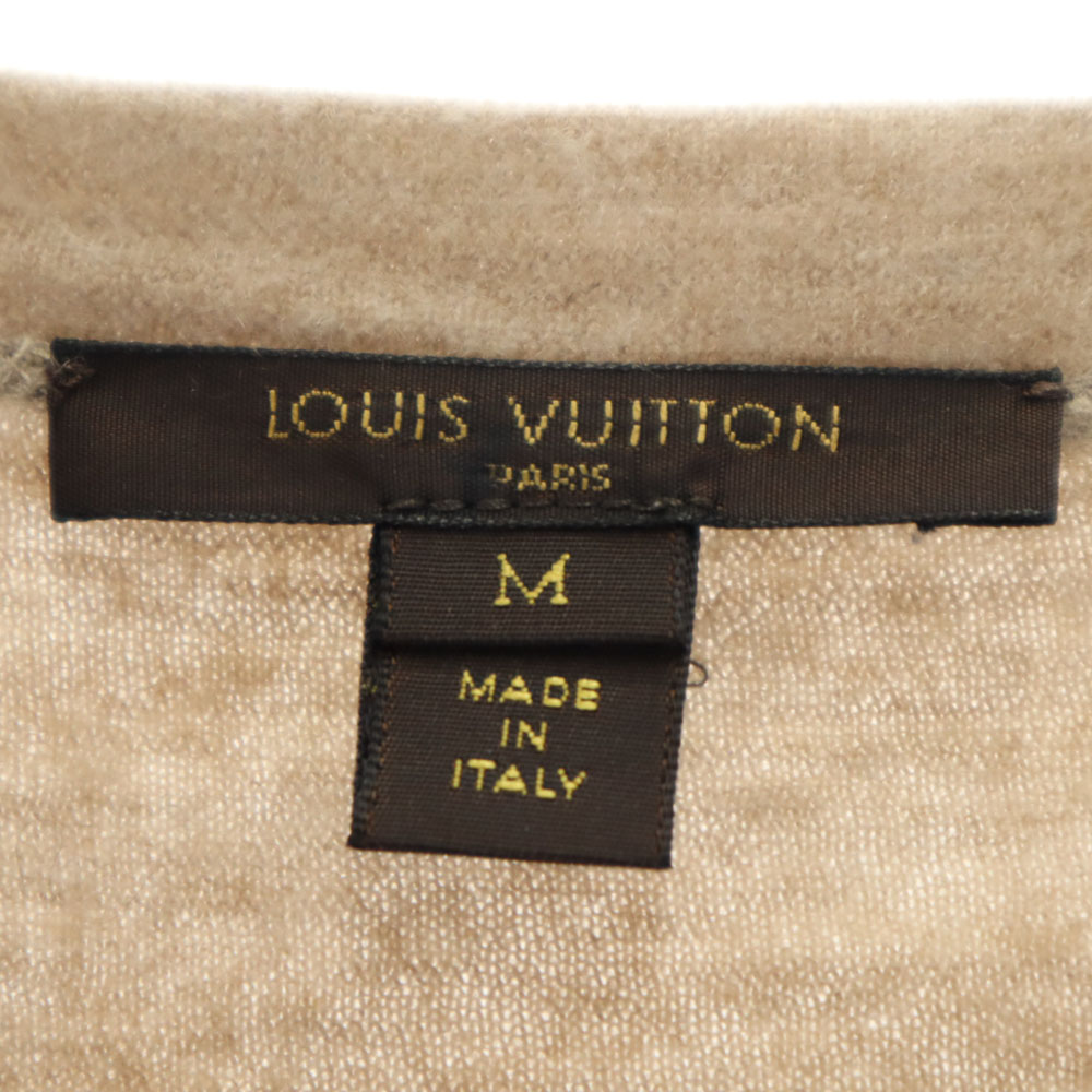 LOUIS VUITTON Made in Italy Cashmere Blend Long sleeve sweater M