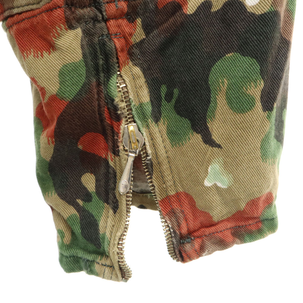 SWISS ARMY 70s vintage alpine camo M60 Alpine Camo Military jacket