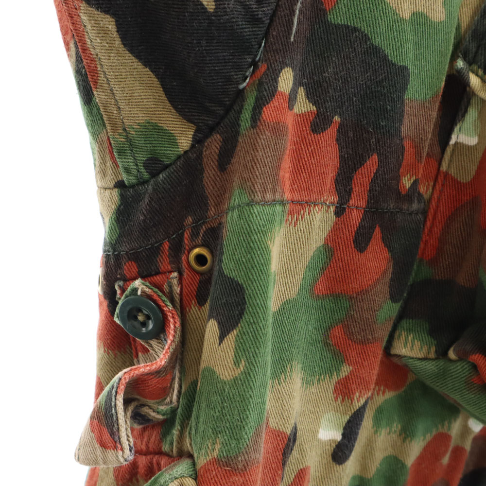 ジャケット・アウター Over dyed Swiss army M60 Alpen camo SWISS ARMY 70s vintage alpine camo M60 Alpine Camo Military jacket