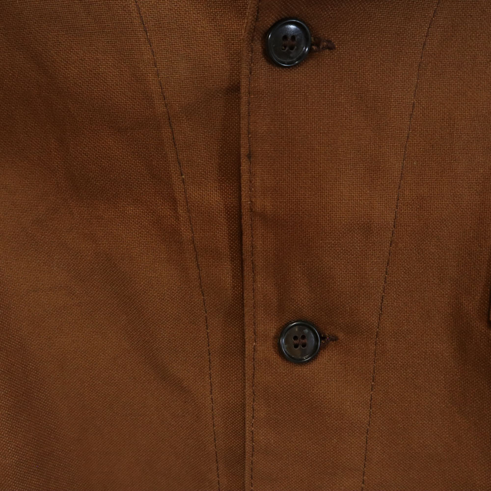 ITALIAN ARMY 70s Vintage Euro Work Prisoner Work jacket 5h Brown 