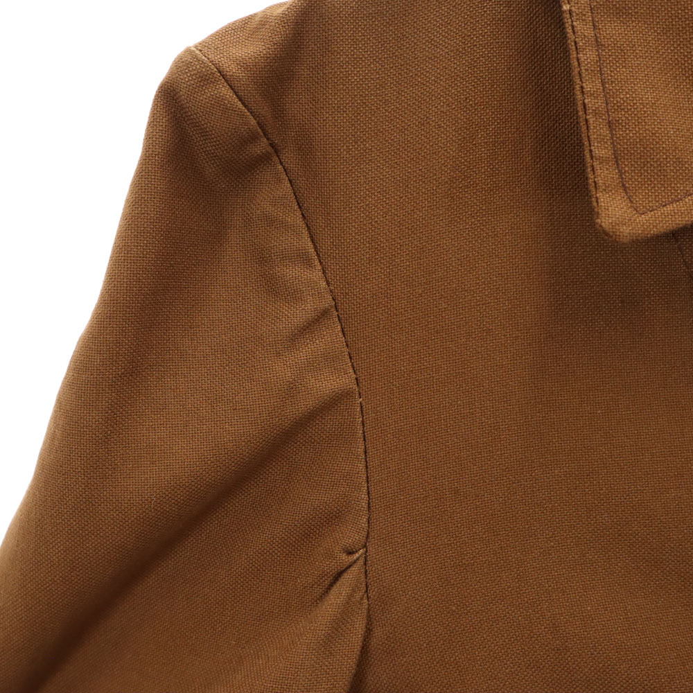ITALIAN ARMY 70s Vintage Euro Work Prisoner Work jacket 5h Brown