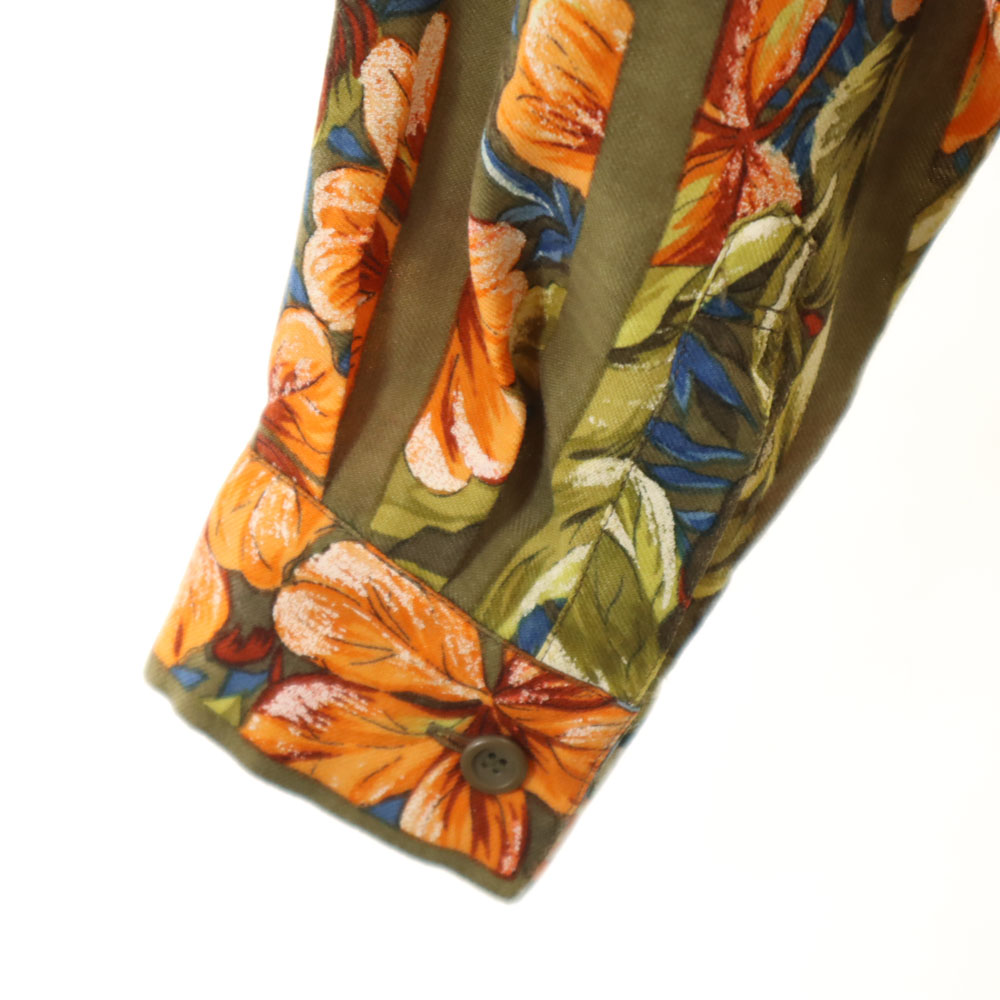 Christian Dior - 90’s Christian Dior SPORTS デザイン チェックシャツ Christian Dior SPORTS 90s Old Floral Long sleeve shirt M