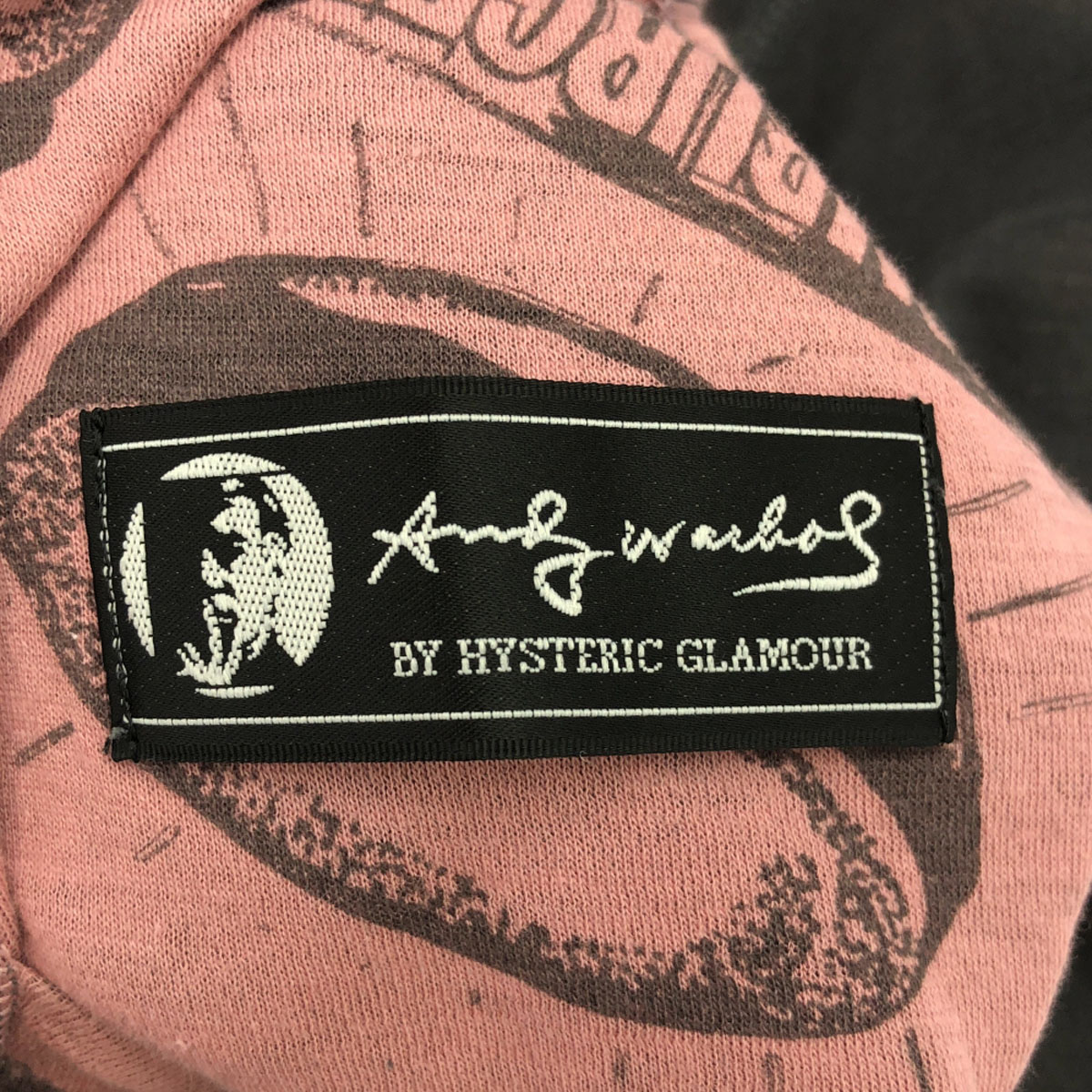 ANDY WARHOL BY HYSTERIC GLAMOUR made in Japan Long sleeve