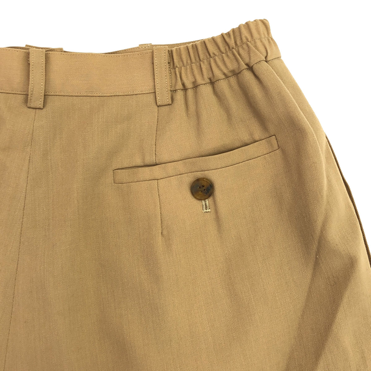Burberrys 90s 100% wool, old Slacks pants 13 beige Center