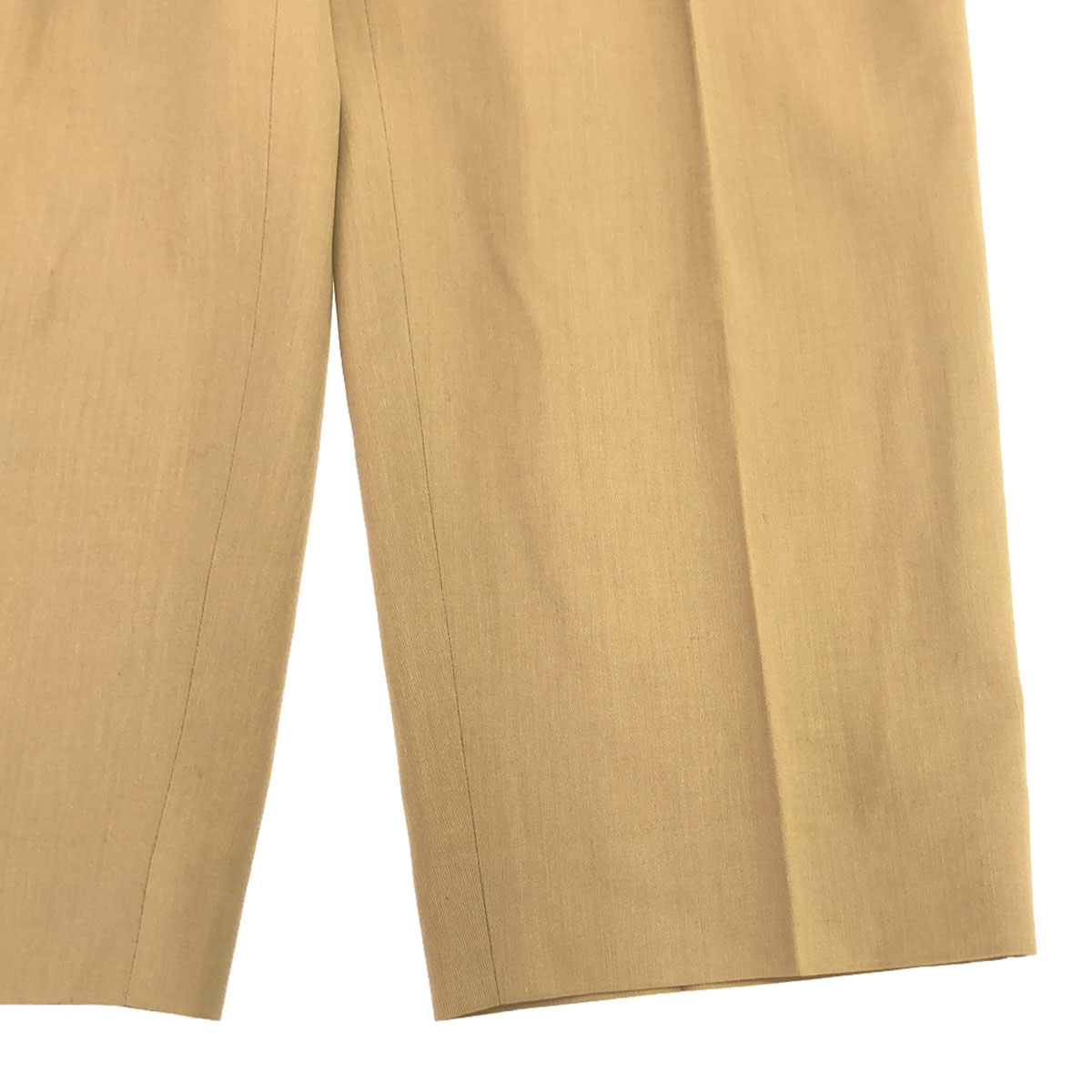 Burberrys 90s 100% wool, old Slacks pants 13 beige Center