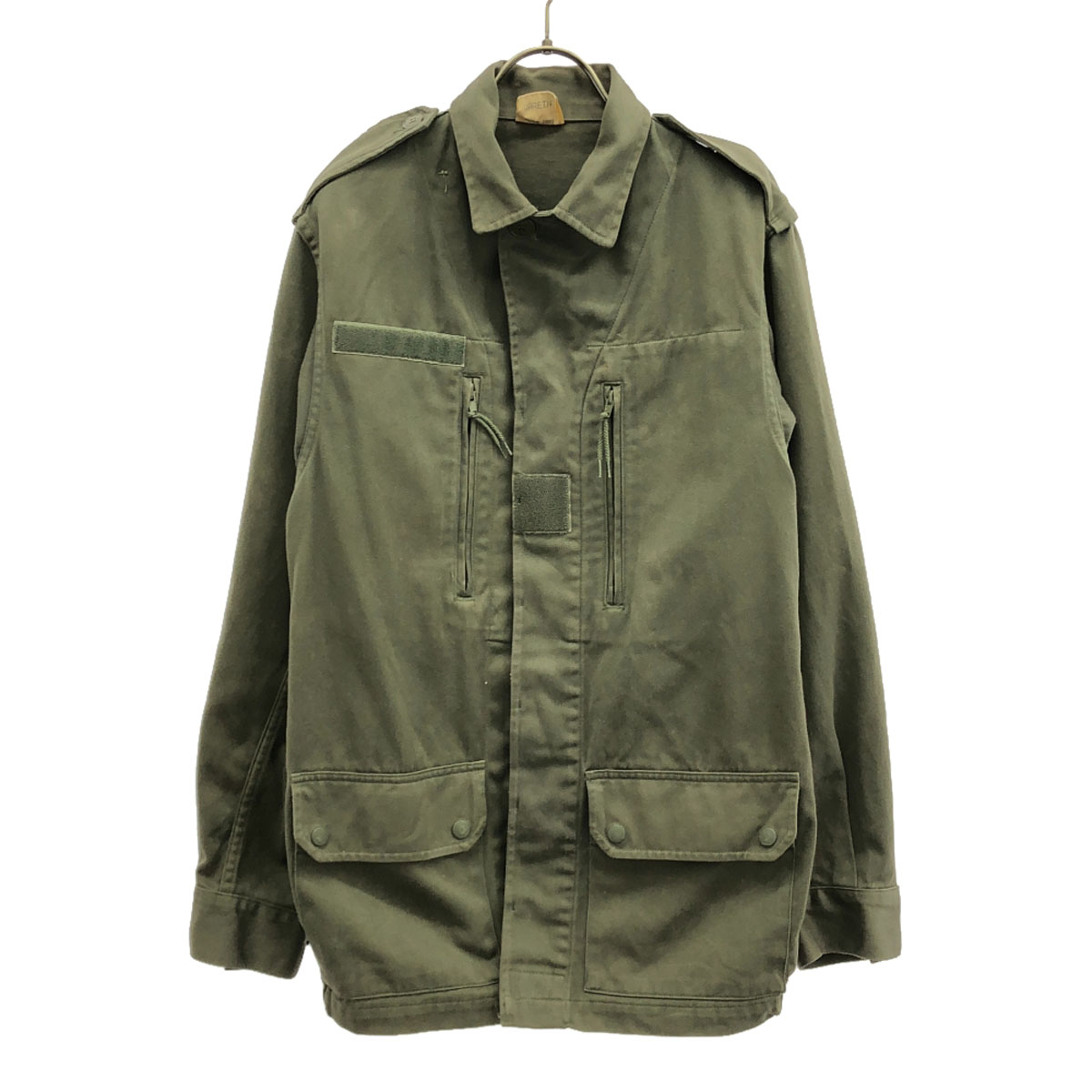 FRENCH ARMY 80s F2 Military jacket L khaki Field jacket Men's | eBay