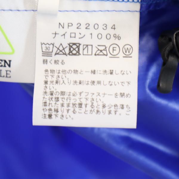 THE NORTH FACE NP22034 Nylon jacket M Blue Pullover Outdoor Half
