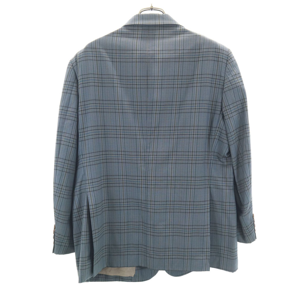 Burberrys 90s Old CTK83 Check Pattern tailored jacket BE4 blue