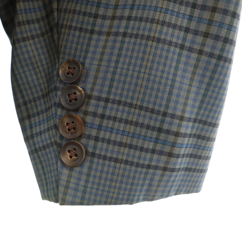 Burberrys 90s Old CTK83 Check Pattern tailored jacket BE4 blue