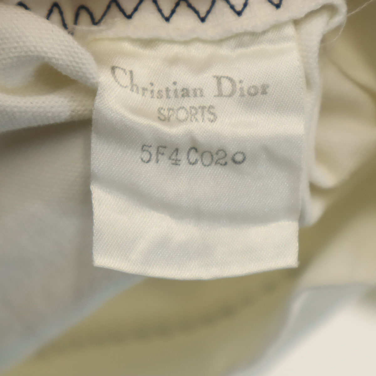 Christian Dior SPORTS 90s Old Hooded Jacket Ivory Men