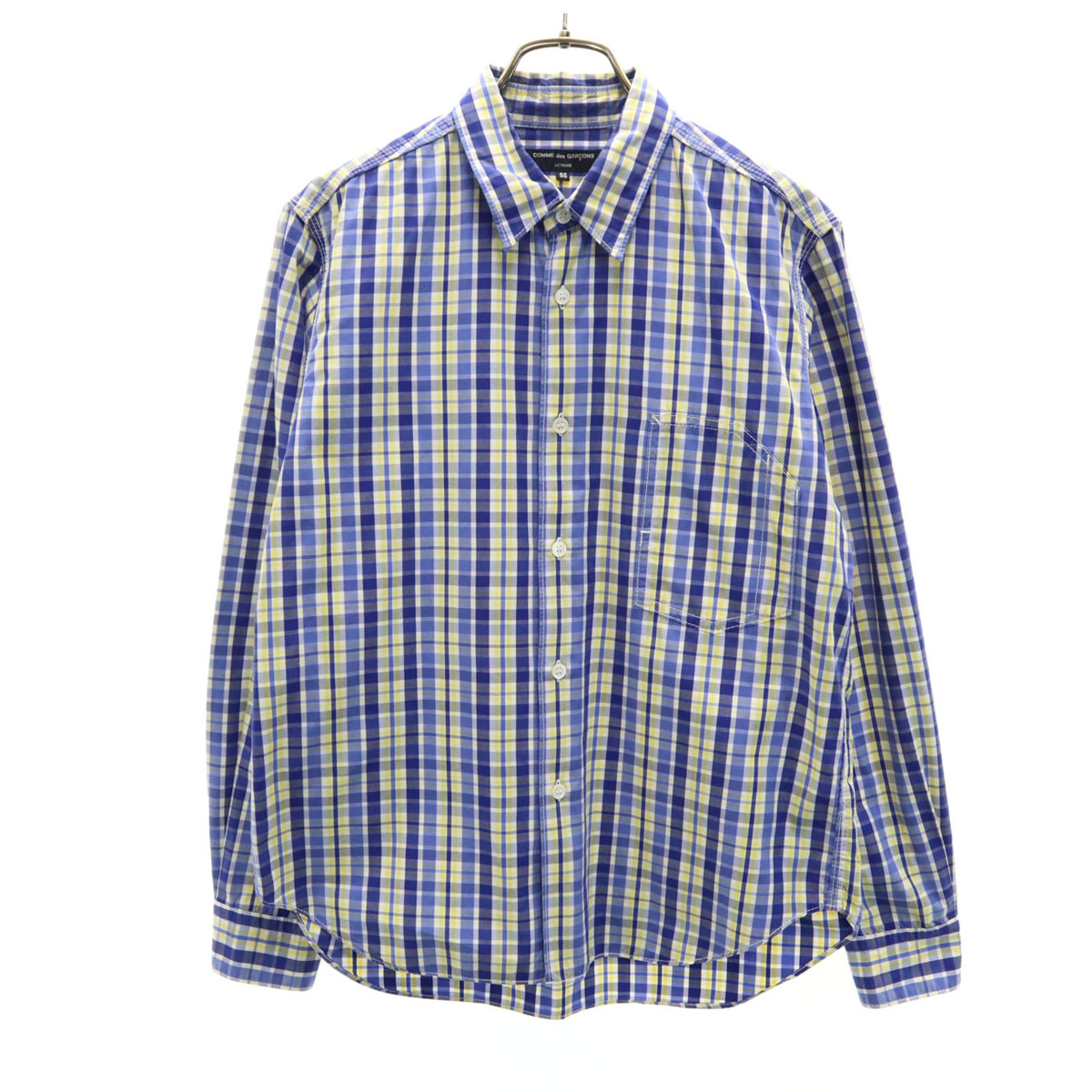 COMME des GARCONS HOMME 2007年 made in Japan Check Pattern Long