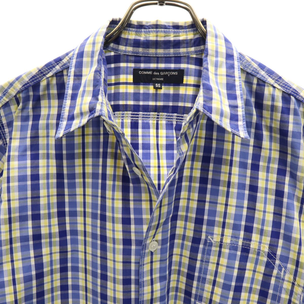 COMME des GARCONS HOMME 2007年 made in Japan Check Pattern Long