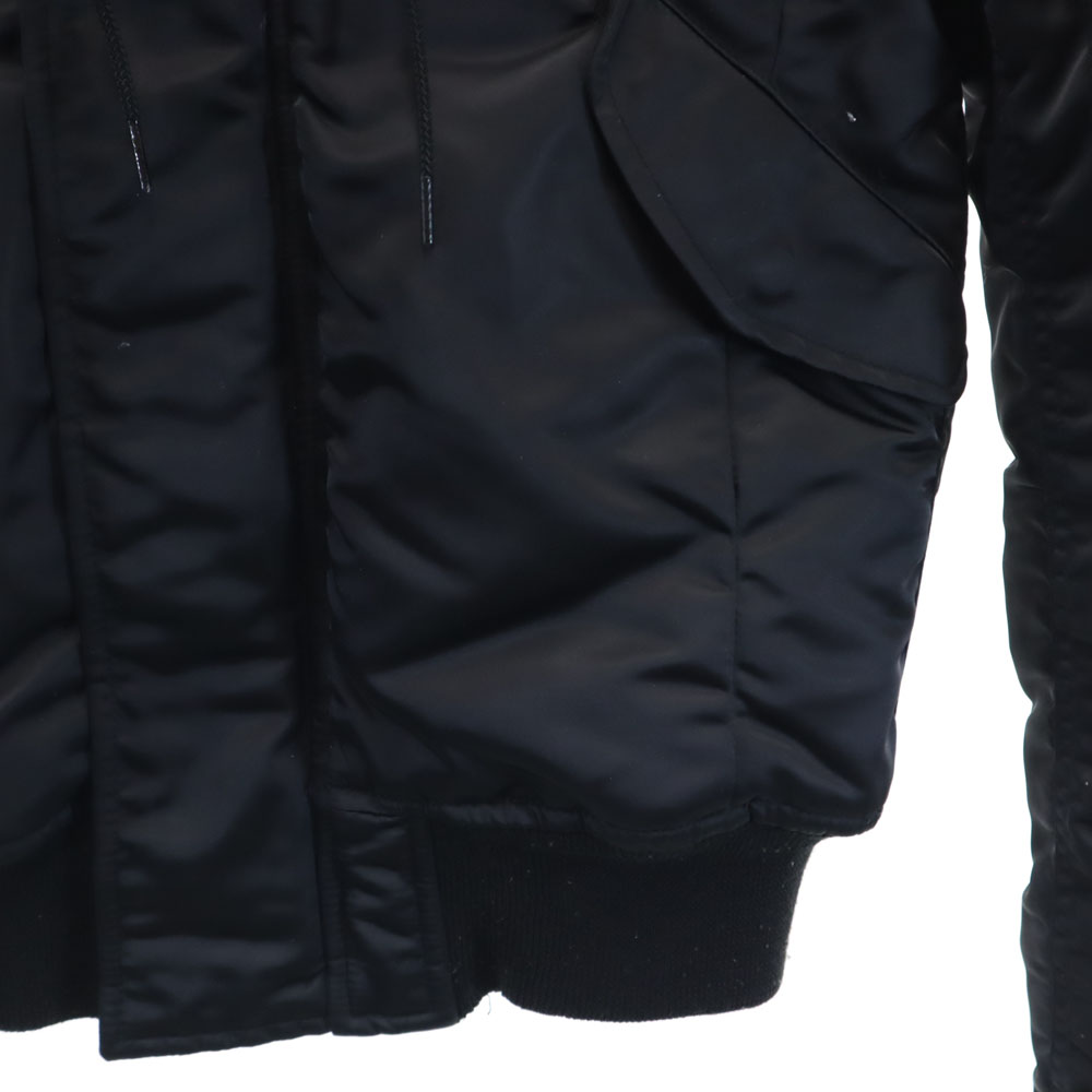 ジャケット・アウター archive hysteric glamor n2b n-2b jkt HYSTERIC GLAMOUR Primaloft N2B fur Down jacket free black