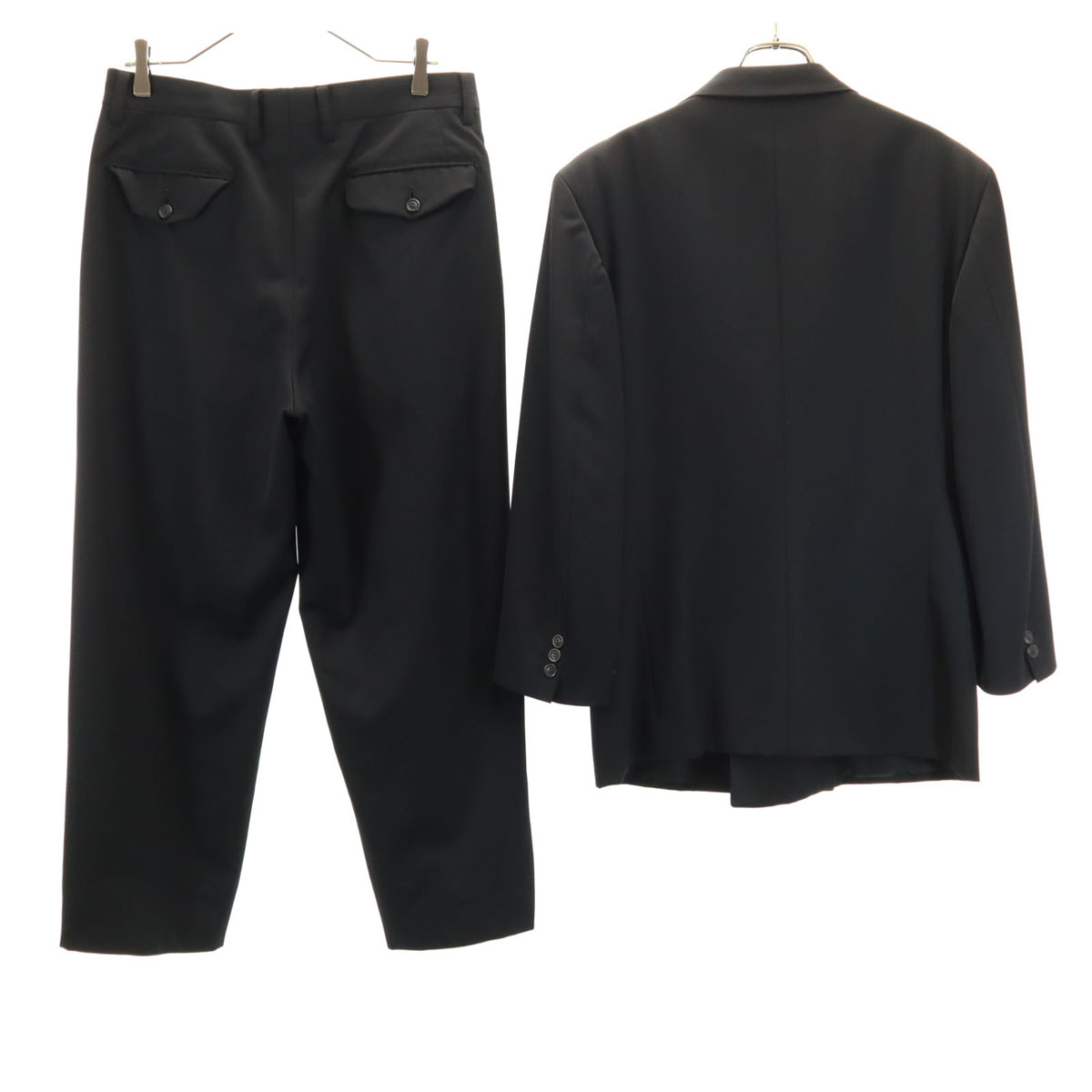 ISSEY MIYAKE MEN 90s Made in Japan Old suit Setup M/L black