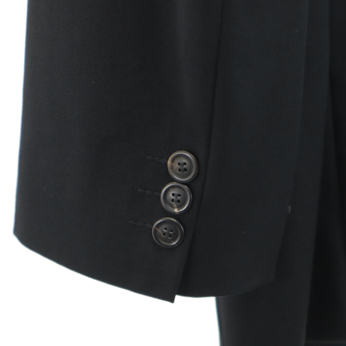 ISSEY MIYAKE MEN 90s Made in Japan Old suit Setup M/L black