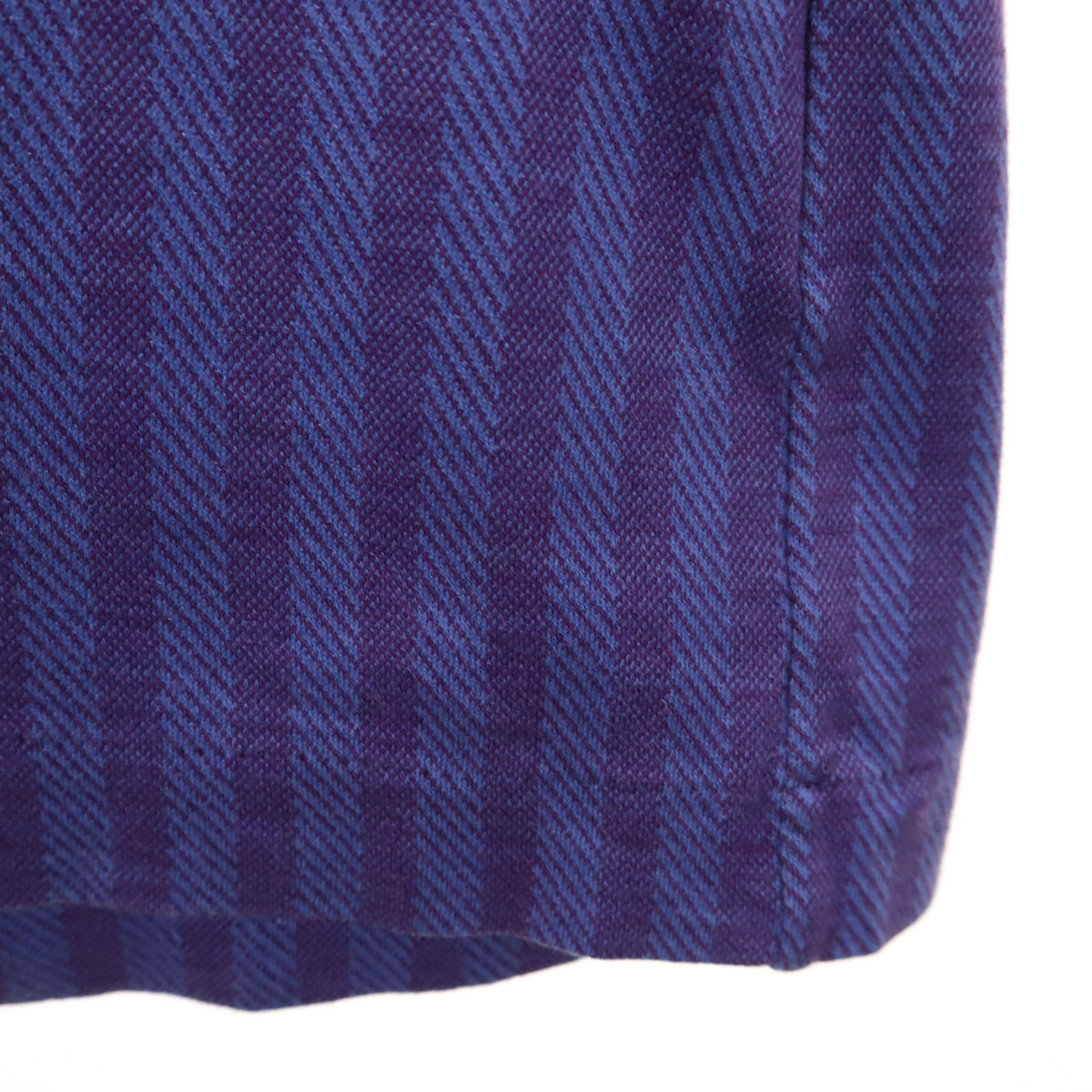 YVES SAINT LAURENT 90s Old Striped Pattern Long sleeve Polo shirt