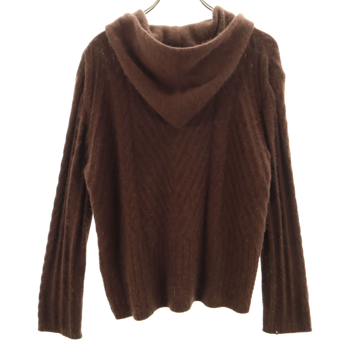 Christian Dior 90s Old Long sleeve cardigan L Brown knit Women | eBay