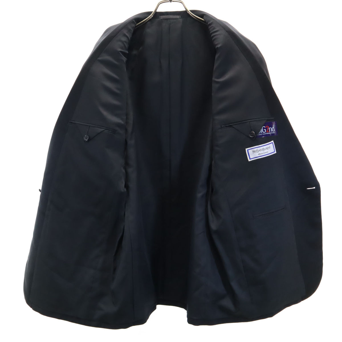 YVES SAINT LAURENT 90s Made in Japan Old tuxedo suit Setup 100-90
