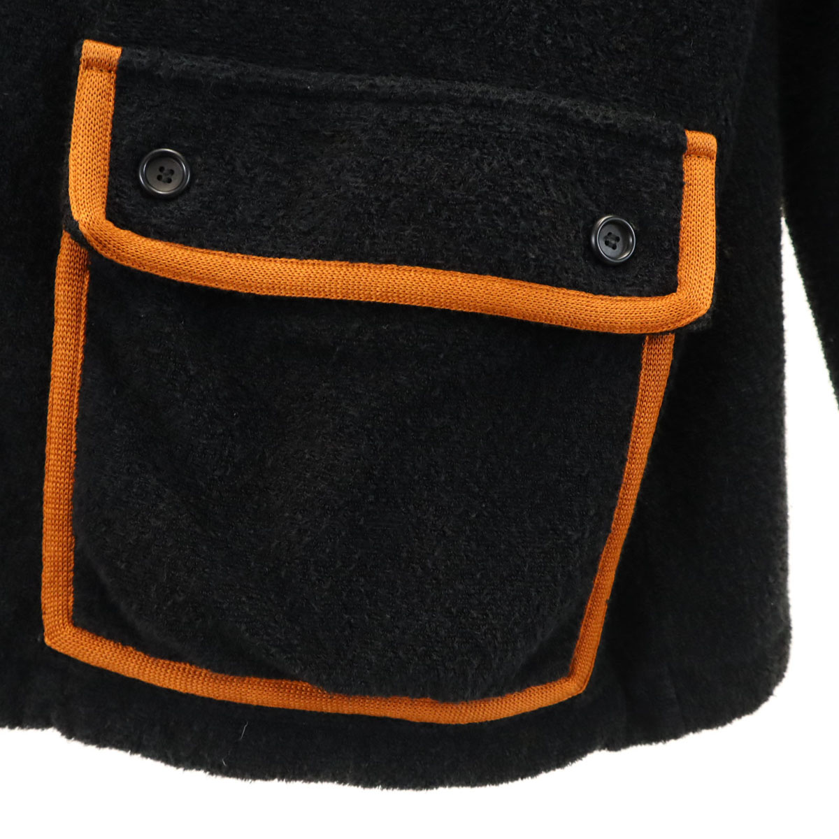 Christian Dior SPORTS 90s Old Long sleeve pile Zip hoodie M black