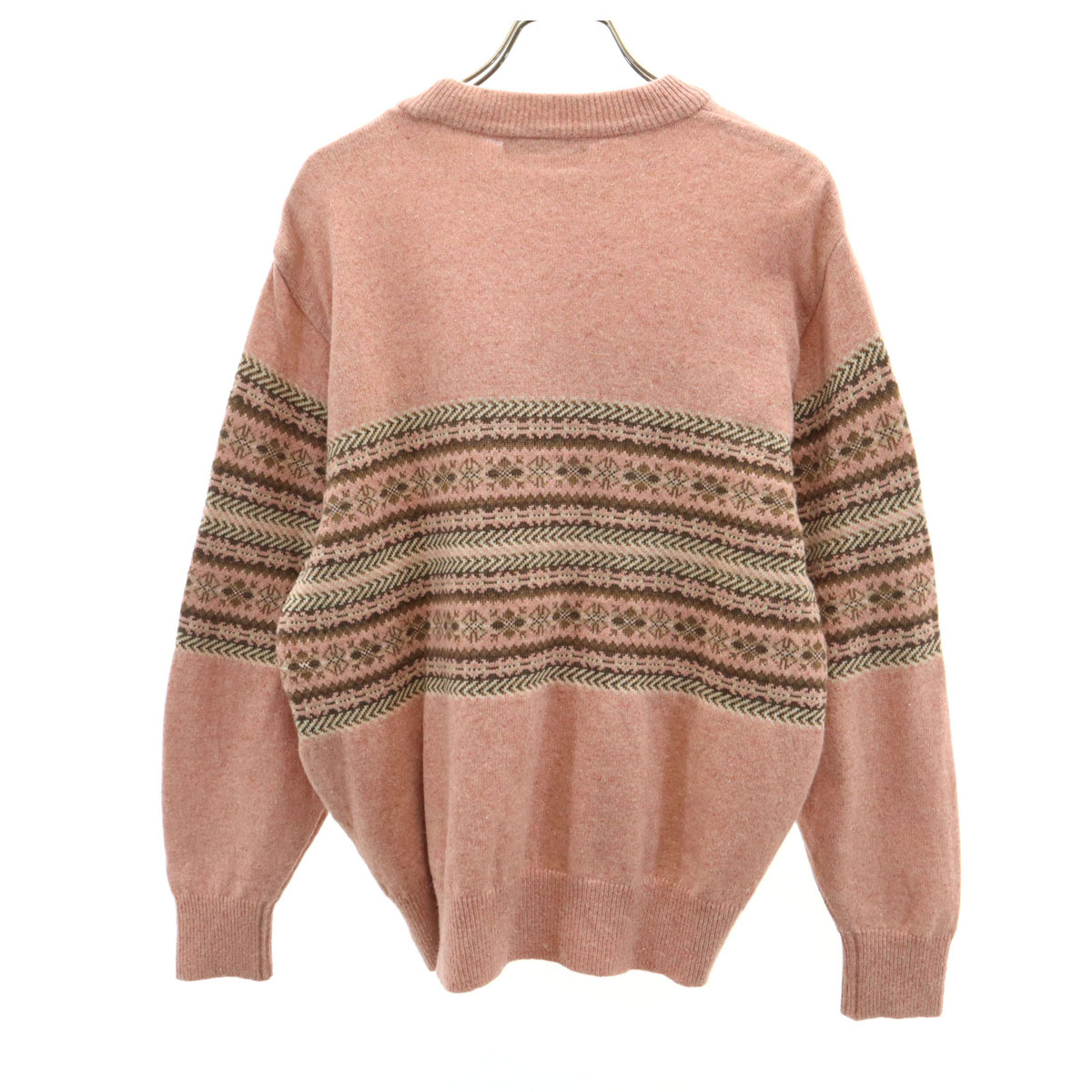 Christian Dior SPORTS 90s Old Nordic Pattern Long sleeve sweater L 