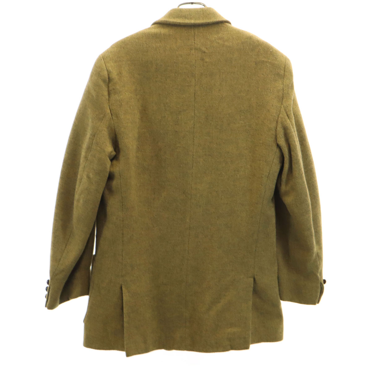 THOMAS BURBERRY tailored jacket 48 Khaki Yellow Men's | eBay