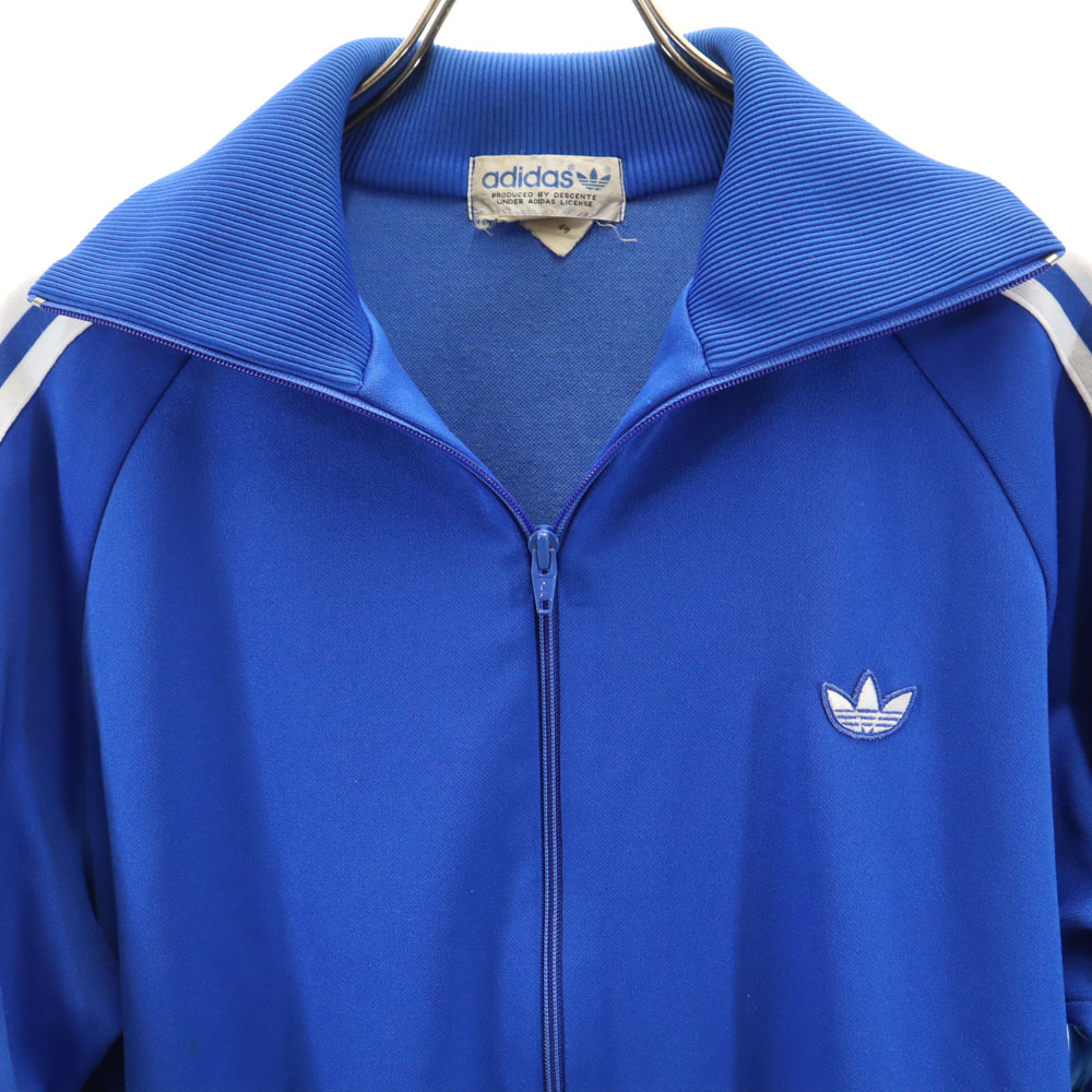 adidas 70s Vintage Descente Trefoil logo Track jacket 4 blue Men's
