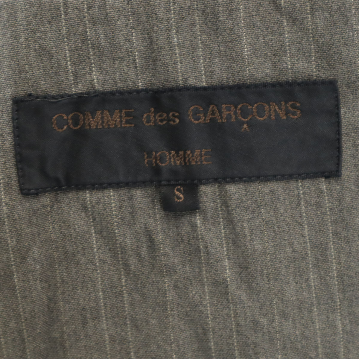 COMME des GARCONS HOMME 80s 1989年 Made in Japan Old Striped
