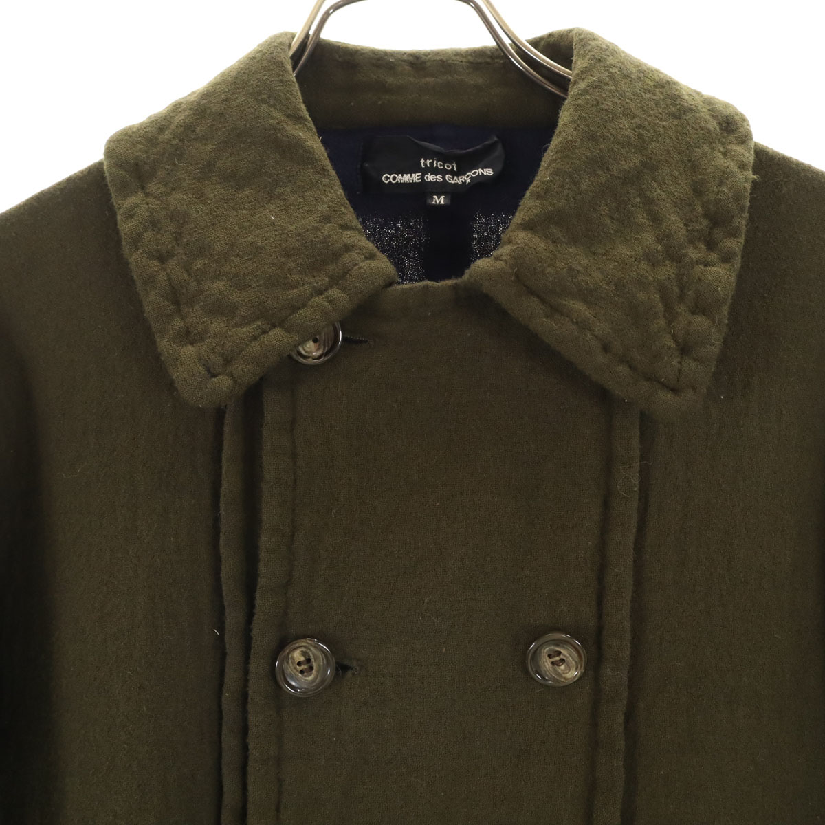 tricot comme des garcons 01aw ウール ジャケット tricot COMME des GARCONS/グレーウールジャケット・S◇トリコ