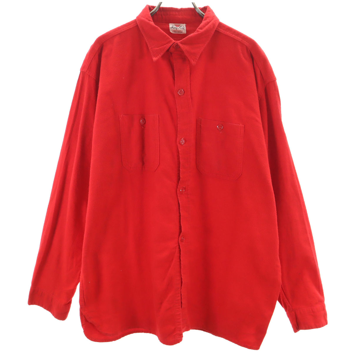 t*e様 50s 60s KING KOLE HEAVY FLANNEL SHI Used キングコール 50s 60s vintage Long sleeve cotton Flannel shirt