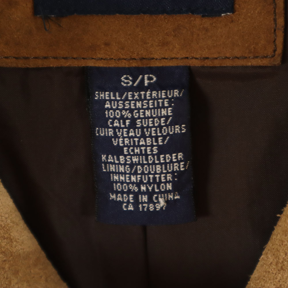 【Old Gap】Suede Jacket Brown 90's 紺タグ GAP 90s Old Navy Tag suede Shirt jacket S beige Men's | eBay