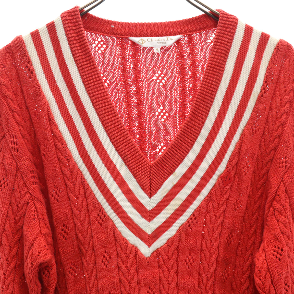 Christian Dior スポーツ 長袖トップス L レッド　新品　y45 rs31953-002.jpg
