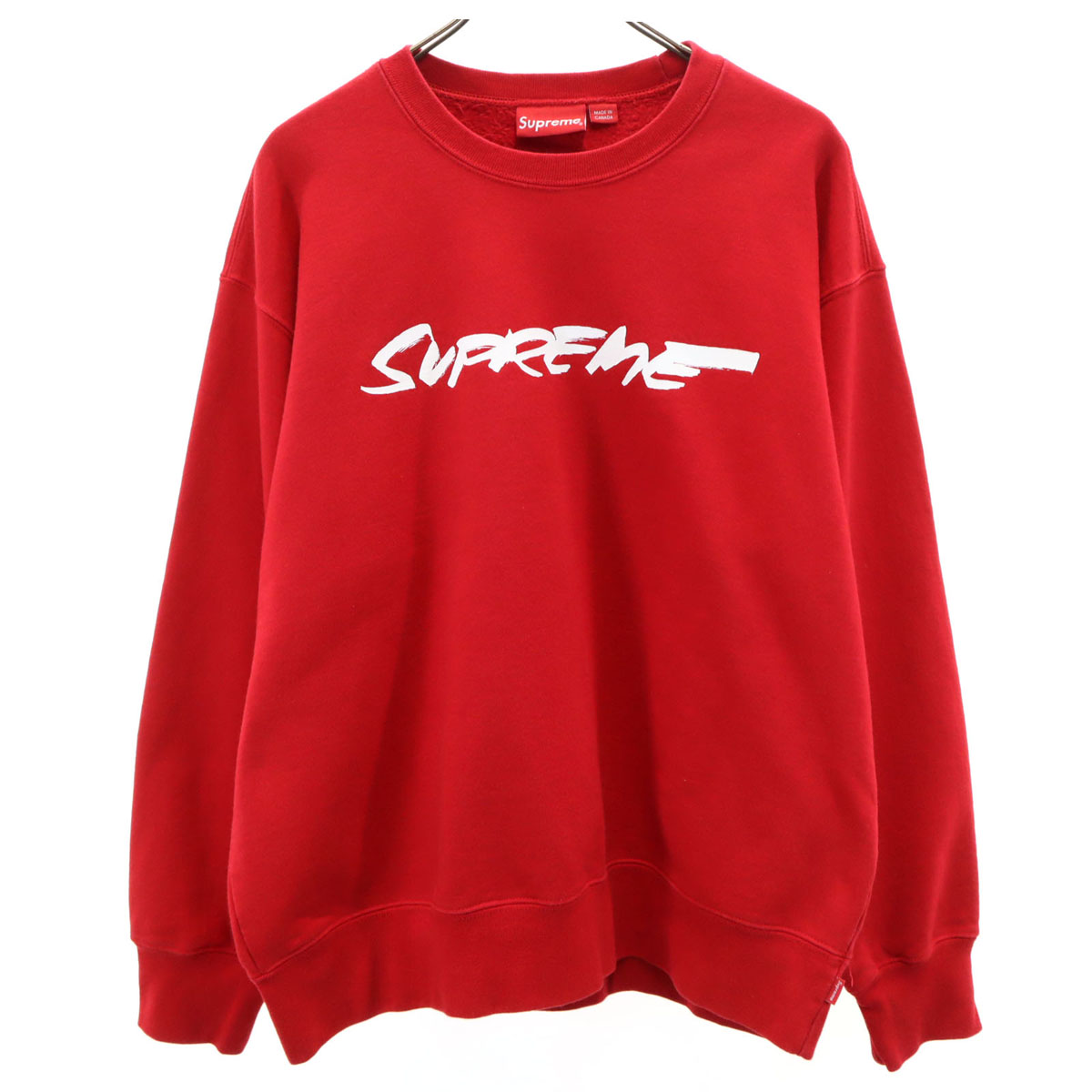 Supreme 21AW Made in Canada Long sleeve sweat trainer M Red Back 