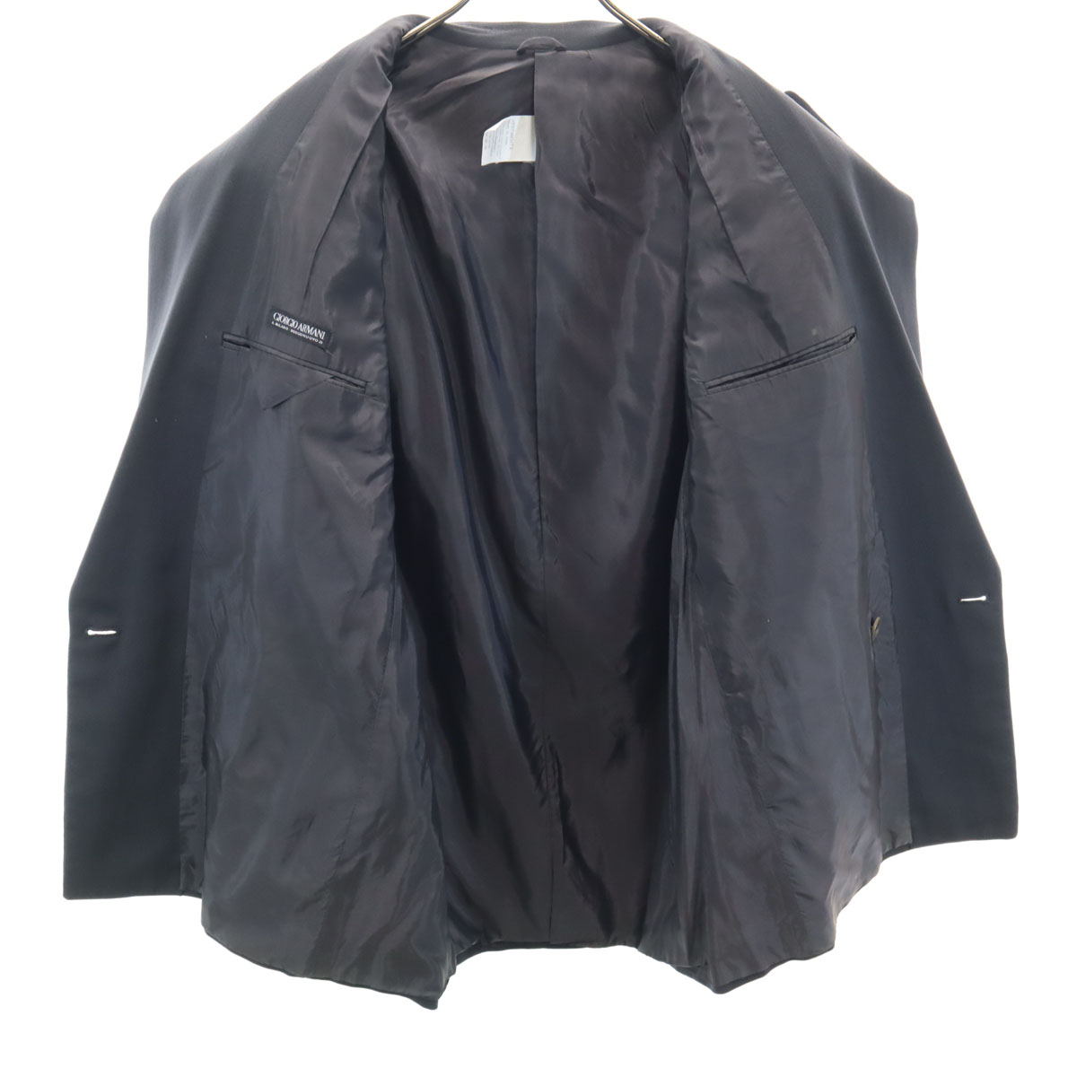 GIORGIO ARMANI 80s 90s Made in Italy Old double tailored jacket 48