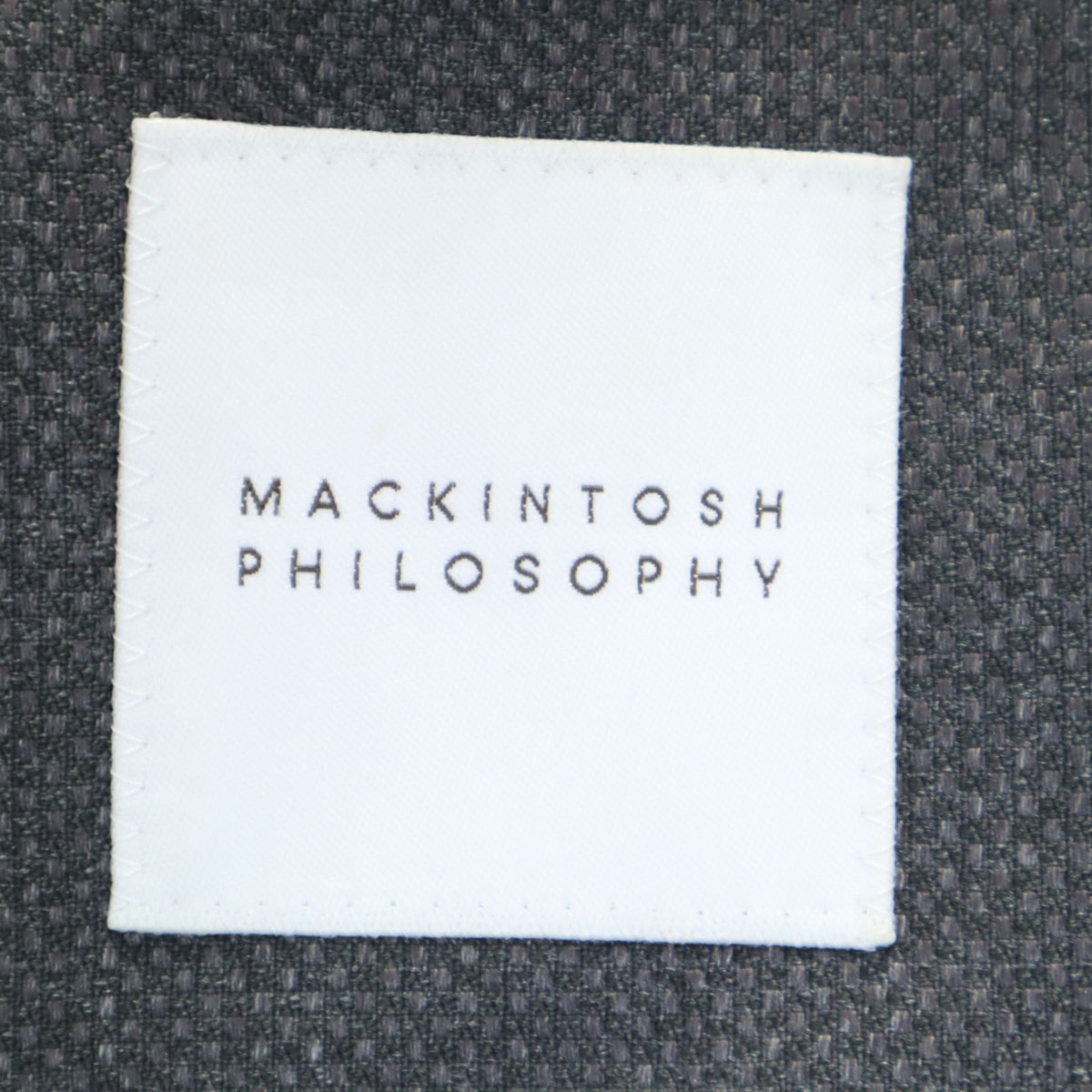 MACKINTOSH PHILOSOPHY suit Setup 36R/38 gray Men's | eBay