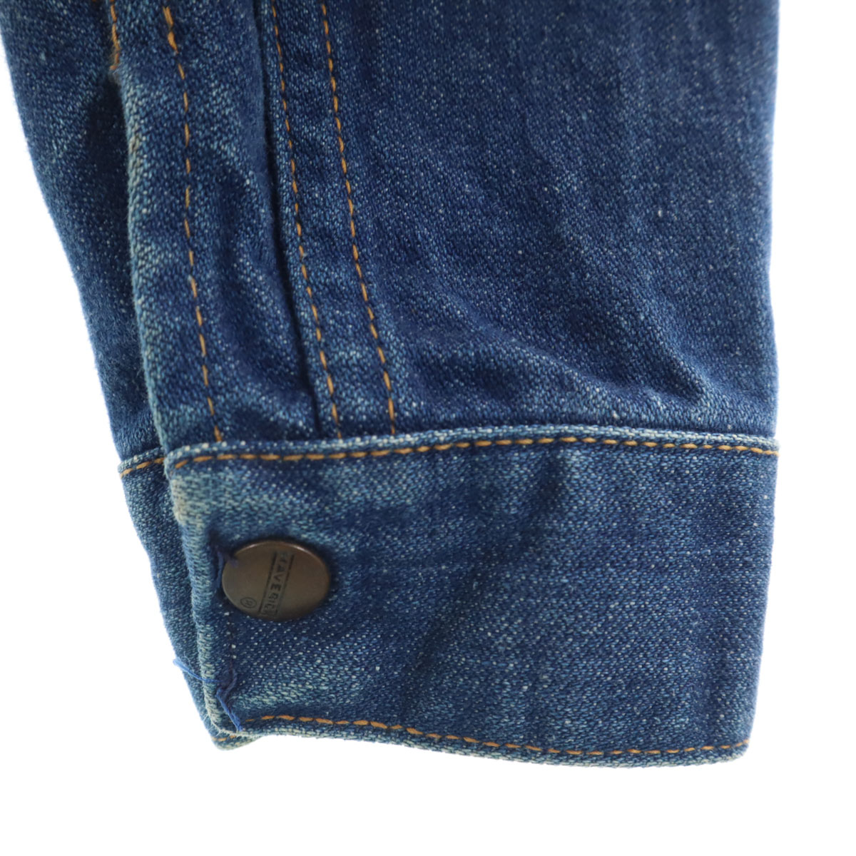 MAVERICK 70s 80s Vintage Made in USA Denim Jacket 36 blue