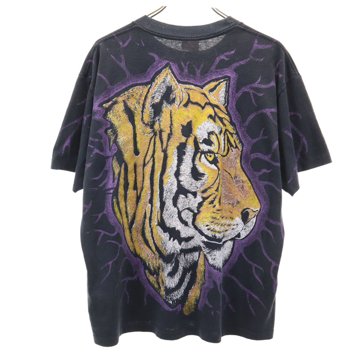 90s Old USA made Thunder Tiger Short sleeve Single Stitch Animal T