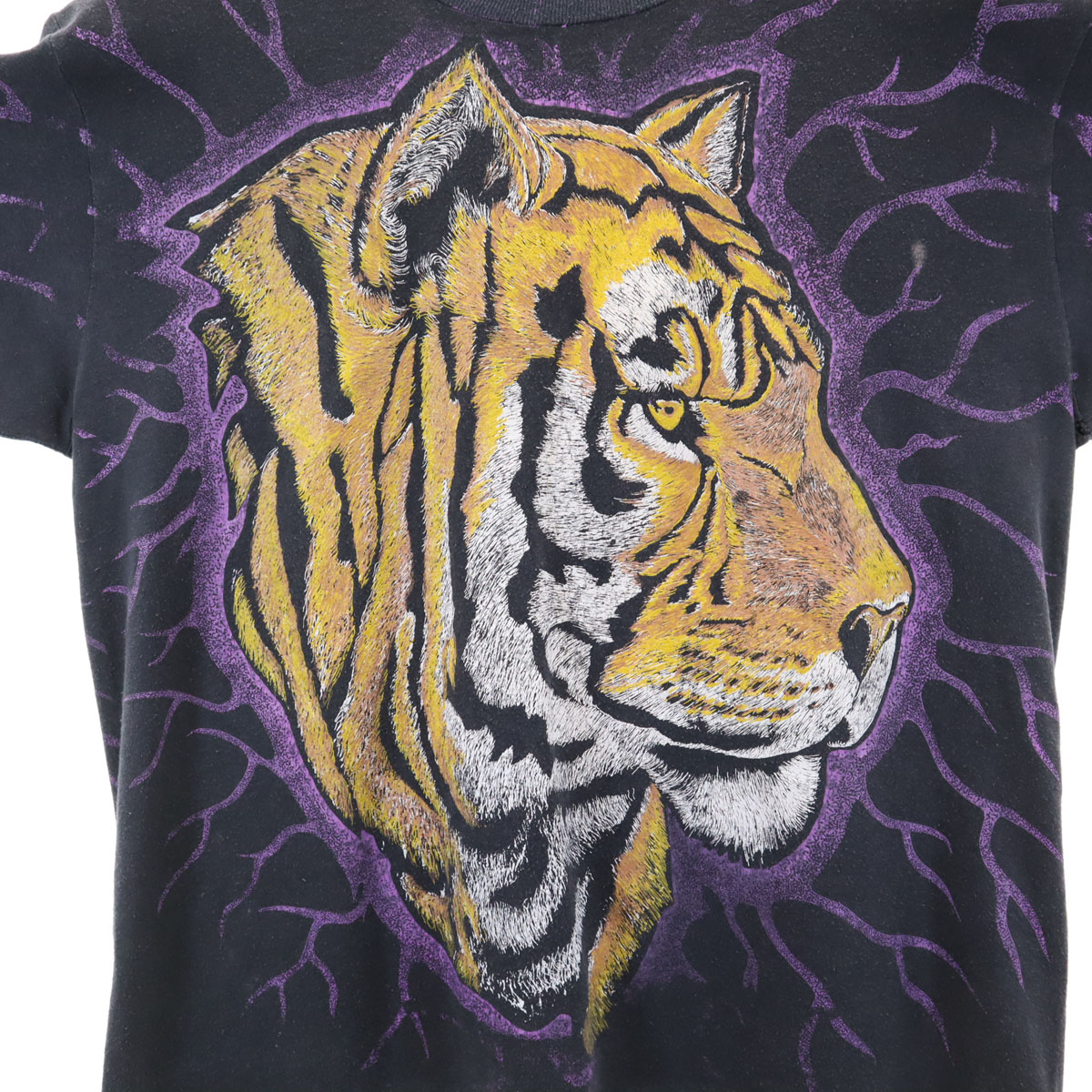 90s Old USA made Thunder Tiger Short sleeve Single Stitch Animal T