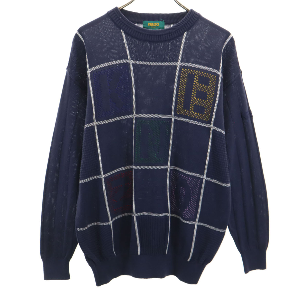 KENZO】1990s Tartan Check Knit Blouson 【公式通販】
