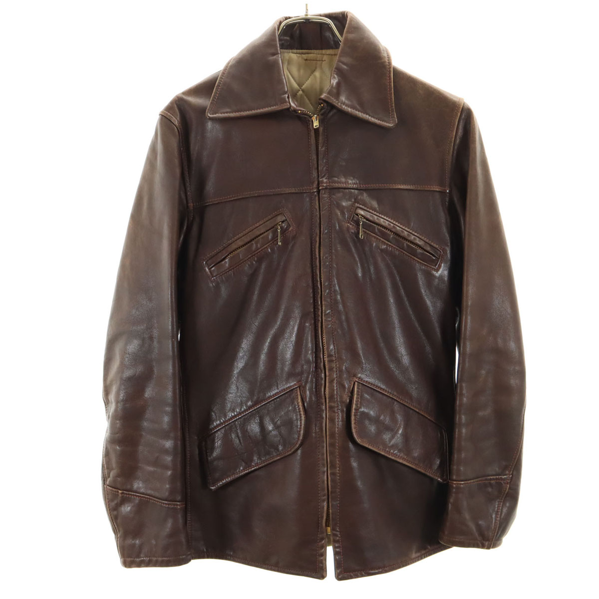 VINTAGE 60s 70s Talon Zip Tears Talon Single riders jacket
