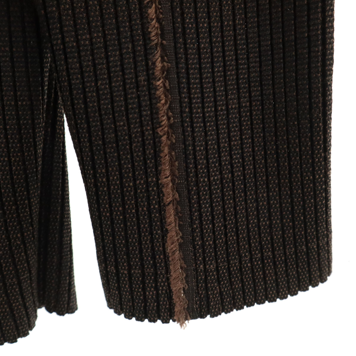 ISSEY MIYAKE 90s Old Made in Japan Striped Pattern Pleated 