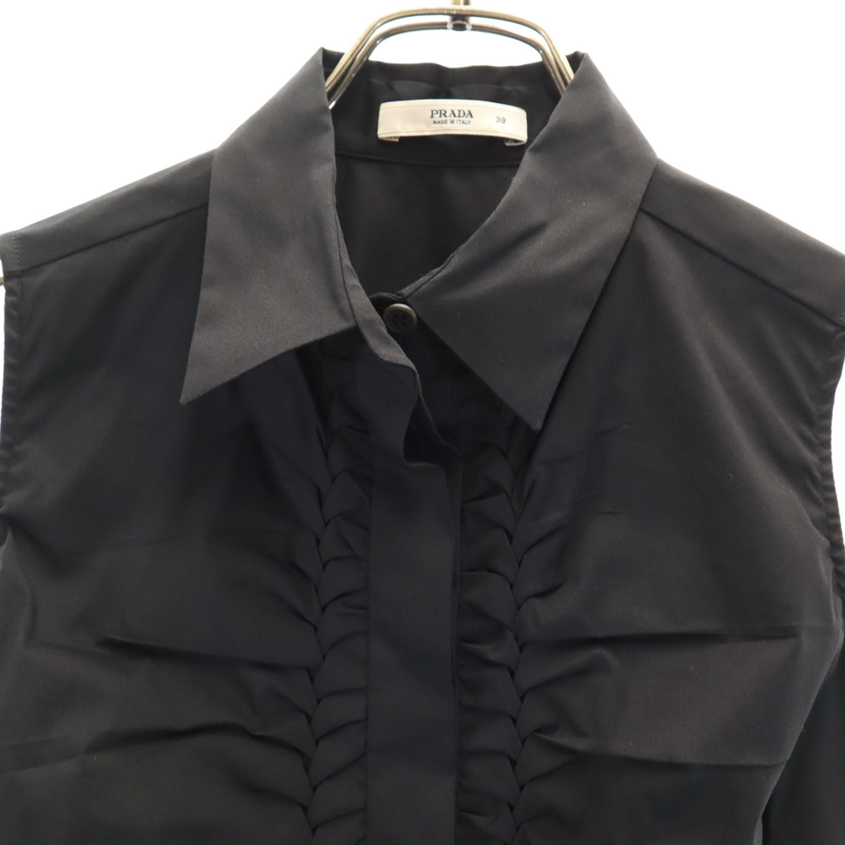 【PRADA】サイズ38 トップス　黒 PRADA】サイズ38 トップス 黒 楽天市場】PRADA（カラーブラック