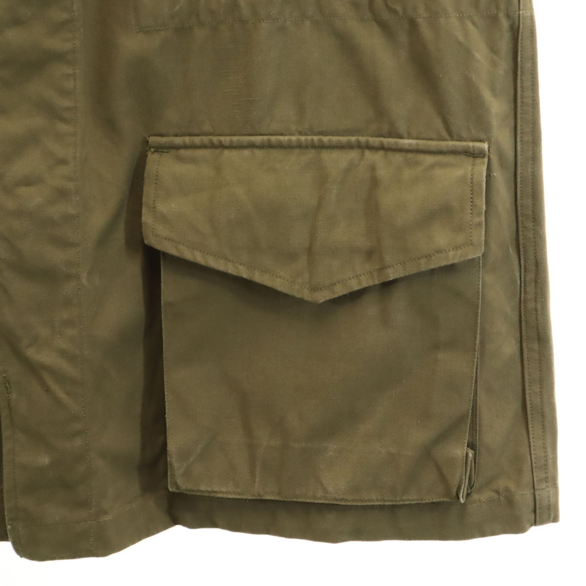 FRENCH ARMY 50s vintage M-47 Field jacket 29 khaki military Men's