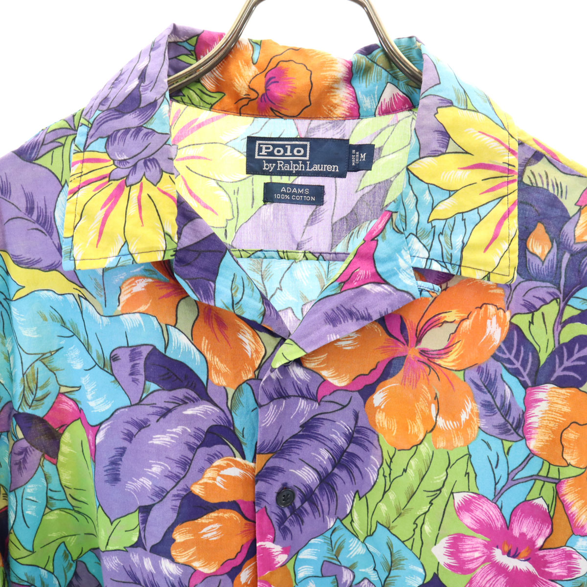 M】90s Ralph Lauren Open Collar Shirt 【公式通販】