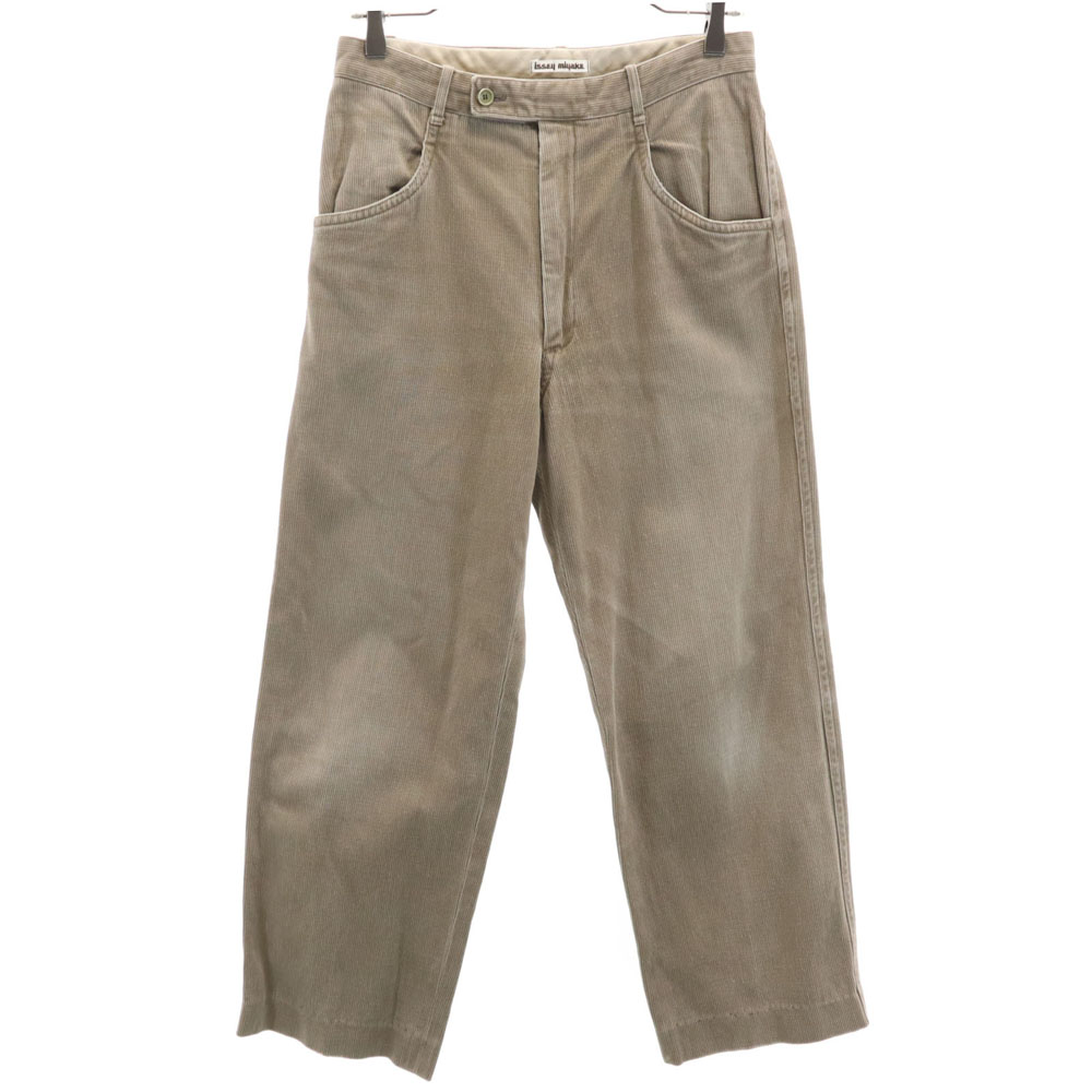 ISSEY MIYAKE 70s Made in Japan Vintage Corduroy pants L Beige