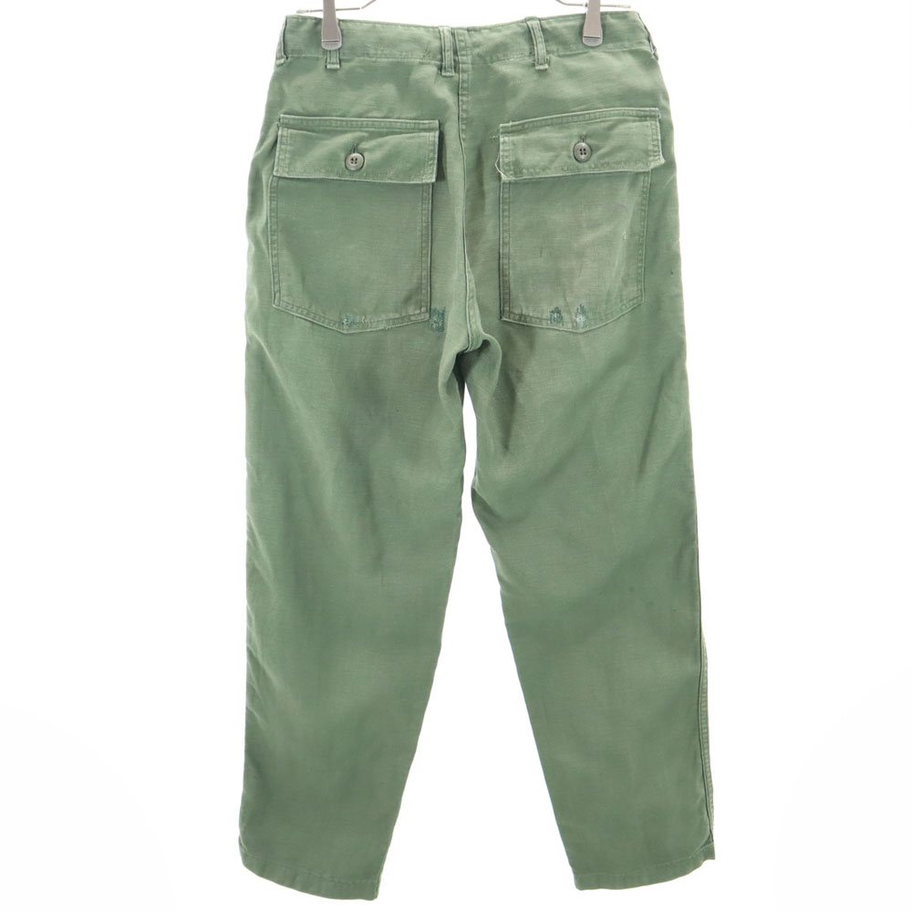 パンツ 1970s US ARMY BAKER PANTS modified USARMY] Military Fatigue Pants Baker Pants [1970s-] Vintage