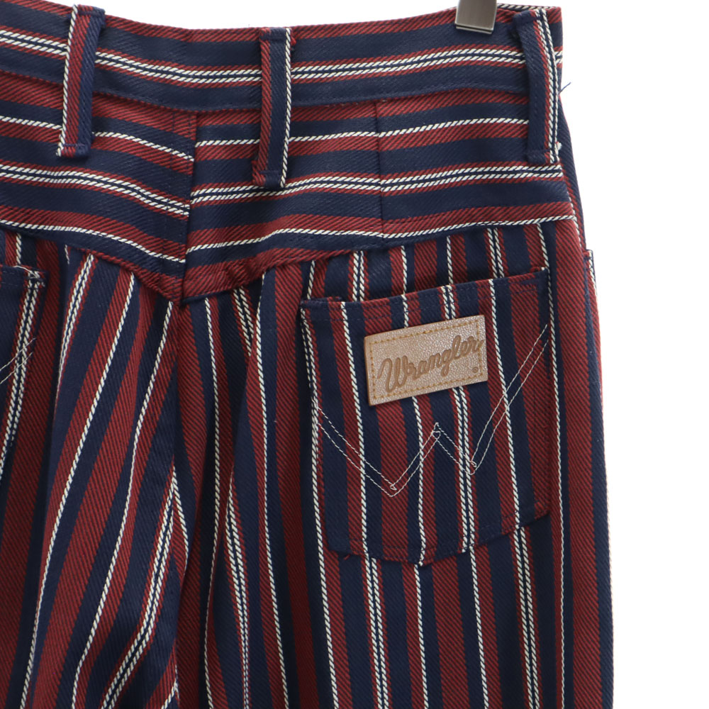 Wrangler 70s Vintage Made in USA Striped Pattern Flare pants 14