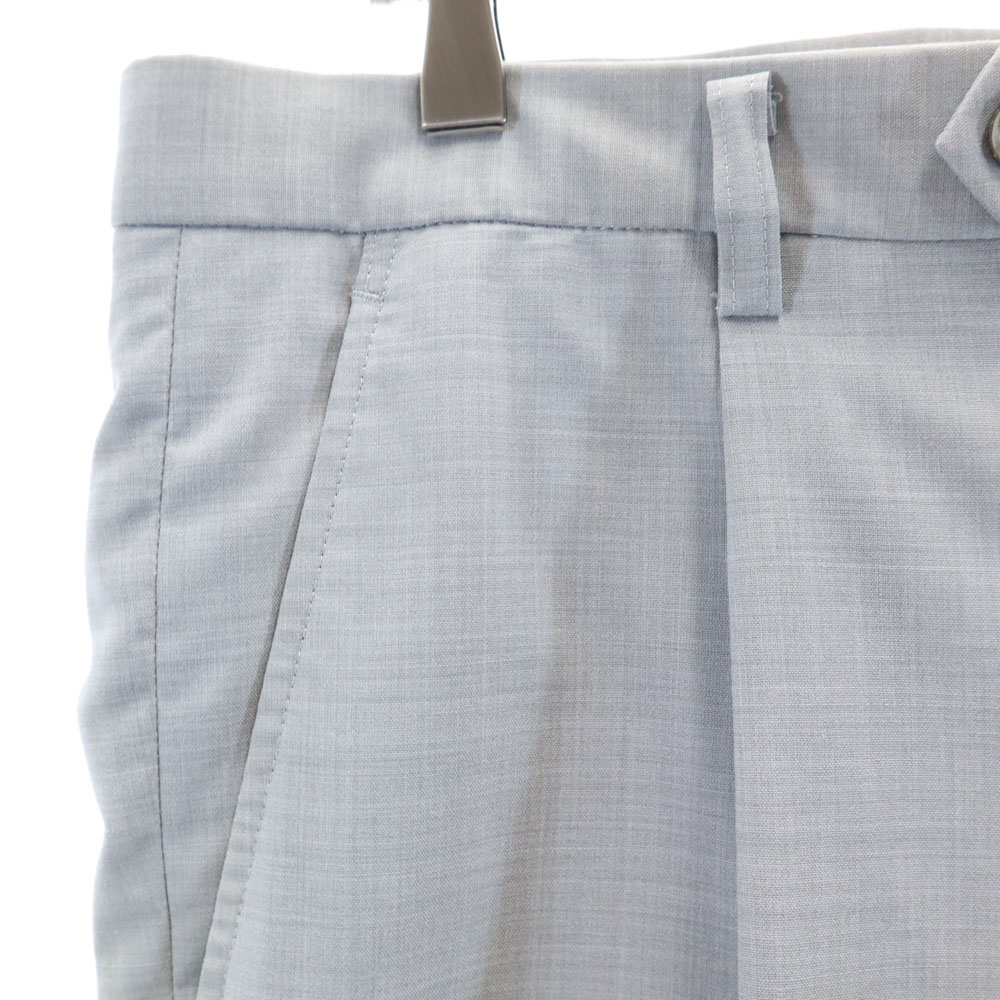 パンツ Burberrys wide slacks made in Japan Vintage Burberrys Pants Mens 36 Gray Wool Slacks Pleated